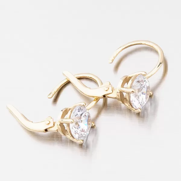 Zlaté náušnice 663P-120628