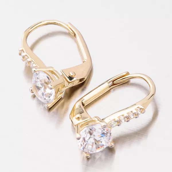 Náušnice zdobené zirkony PKL22-001