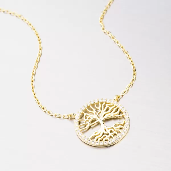 Stříbrný náhrdelník strom života PKL-5008