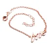 Dámský náramek stříbro 925 nápisem love B1803477-0019-SLX