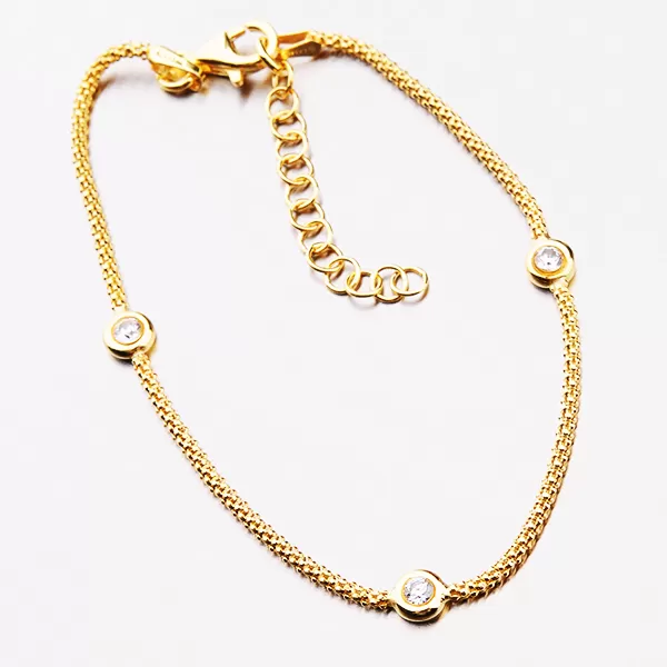 Elegantní náramek se zirkony B2000847-1264-SLX