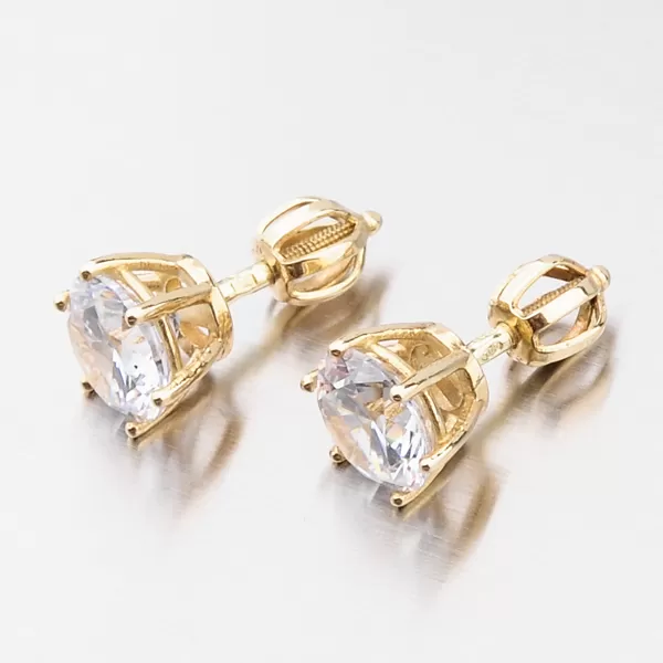 Zlaté náušnice 663P-120623