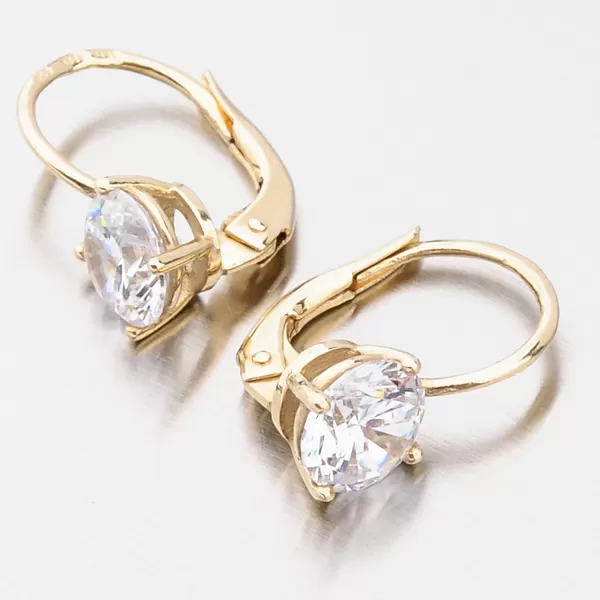 Zlaté náušnice 663P-120628