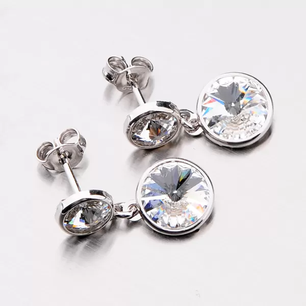 Stříbrné náušnice E1702899-2120-SLX