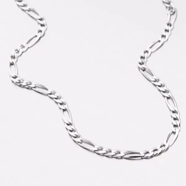 Stříbrný náramek Figaro 3+1 CHRS-073-060-FLAT