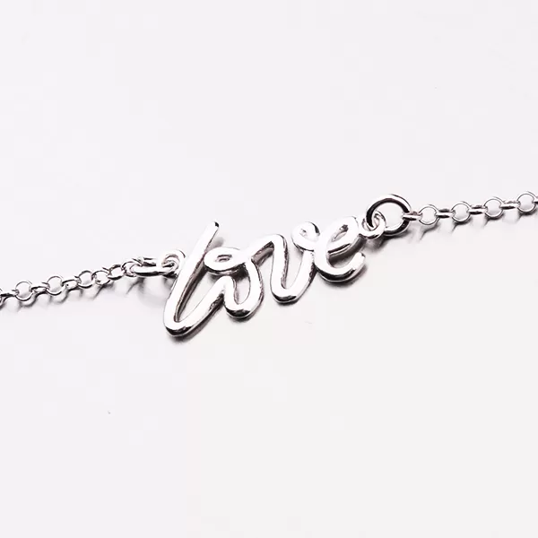 Náramek s nápisem love B1403074-0019-SLX