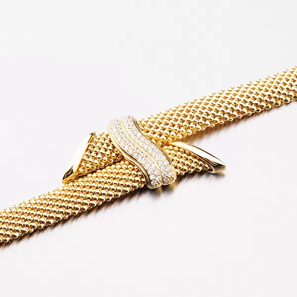 Zlacený náramek - stříbro 925 B1903763-2196-SLX