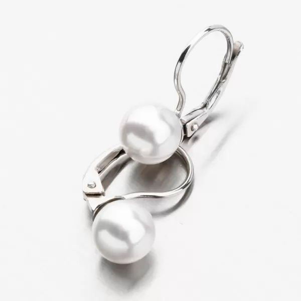 Visací náušnice s perlou E2301433-1905-SLX