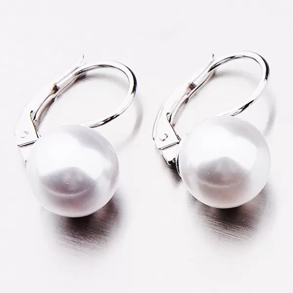 Visací náušnice s perlou E2301434-1905-SLX