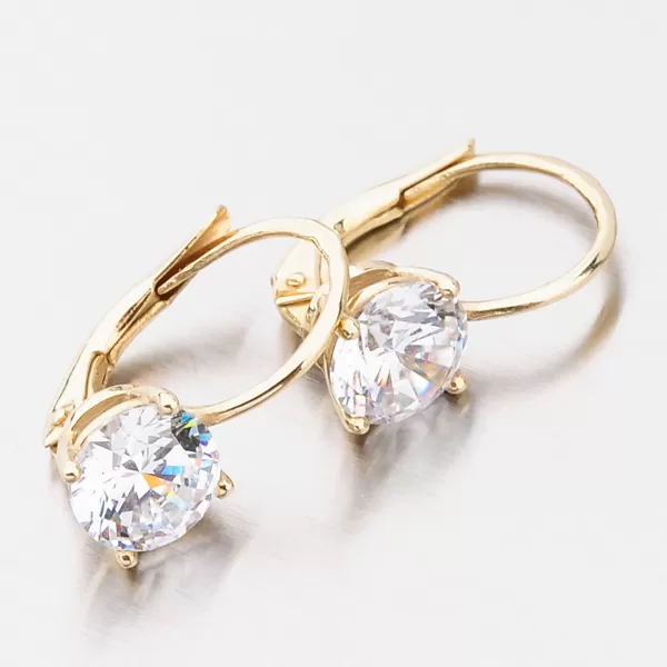 Zlaté náušnice 663P-120628