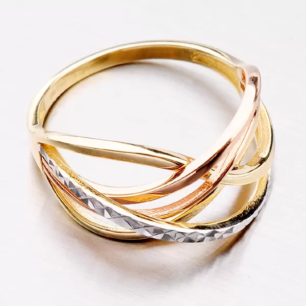 Zlatý dámský prsten 141P-110522