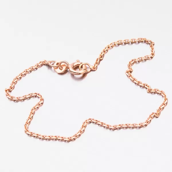 Růžovým zlatem pozlacený náramek Anker CHRS-19-040-D/C-CV