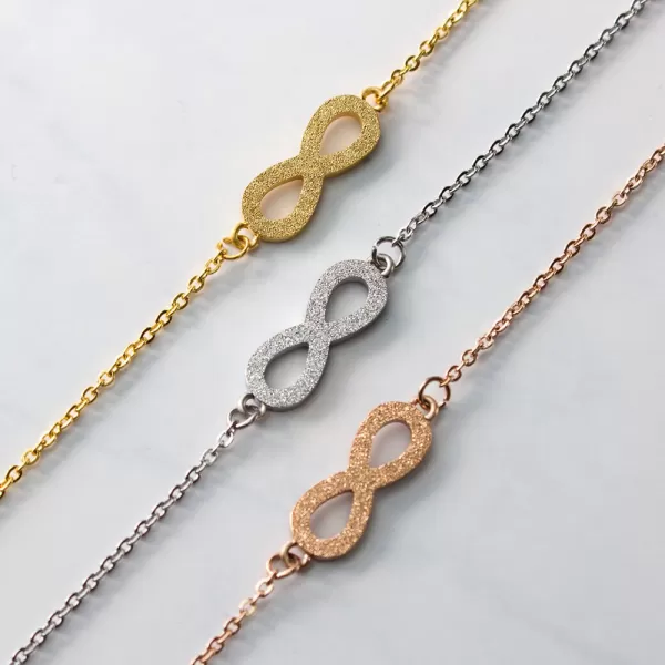 Náramek s přívěskem nekonečna MNCBR14-470-B