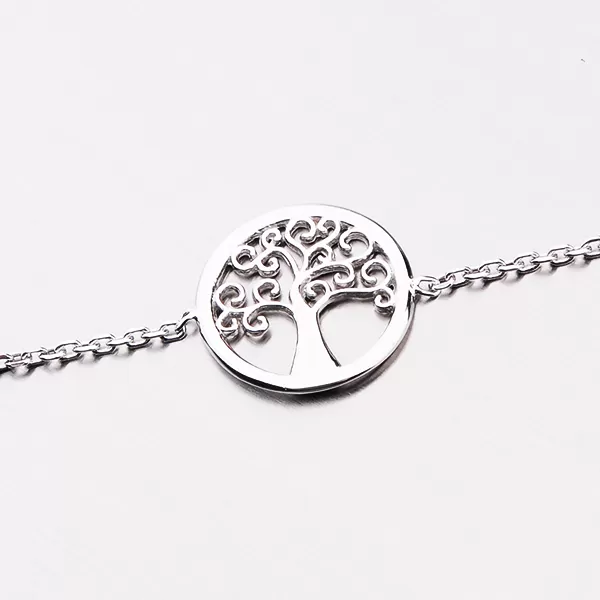 Stříbrný náramek se stromem života B1701453-0331-SLX