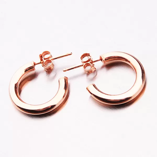 Masivní zlacené kruhy E1400030-1234-SLX