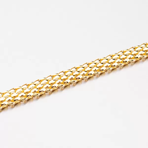 Zlacený náramek pro ženy se zirkony B1902548-2196-SLX