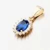 Přívěsek se safírem 13-379