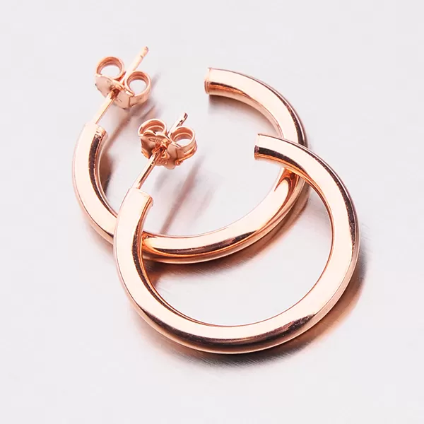 Masivní zlacené kruhy E1400040-1324-SLX