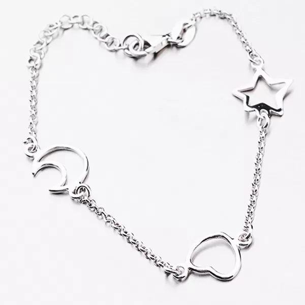 Náramek s přívěsky B1300555-0331-SLX