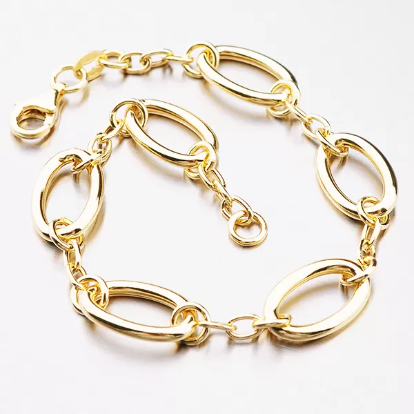 Pozlacený náramek - stříbro 925 B1903423-1132-SLX