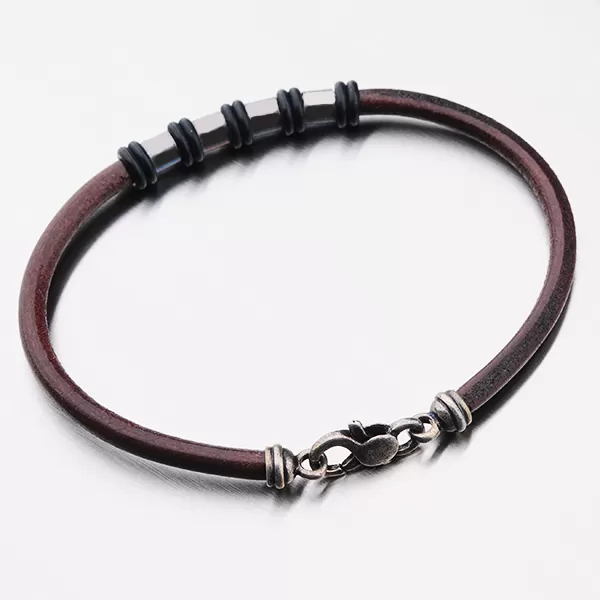 Pánský kožený náramek B1901894-2383-SLX