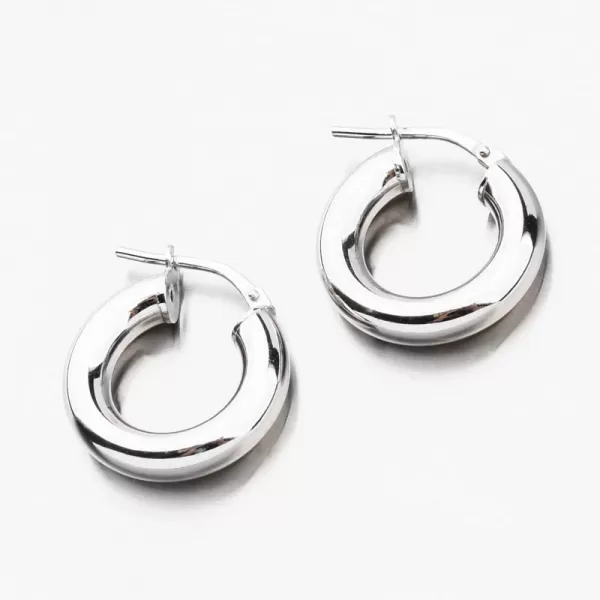 Masivní dámské kruhy ze stříbra E1400029-1234-SLX