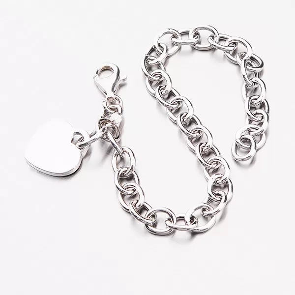 Stříbrný náramek se srdíčkem B1300493-1264-SLX