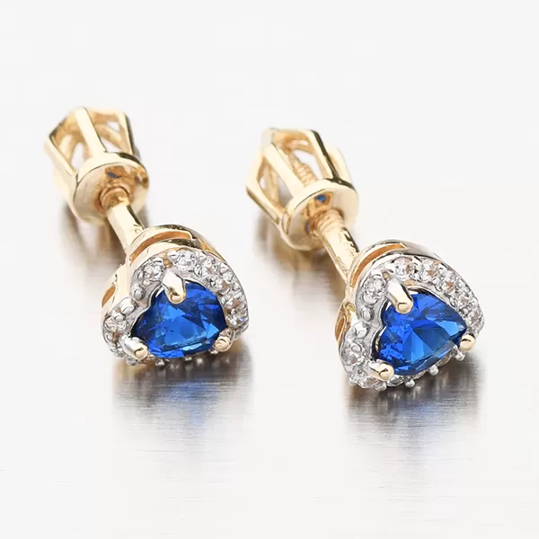 Zlaté náušnice pecky 52GZ-8015ZTMB-SR