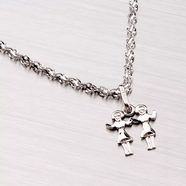 Blíženci - přívěsek ze zlata 43-2072-05