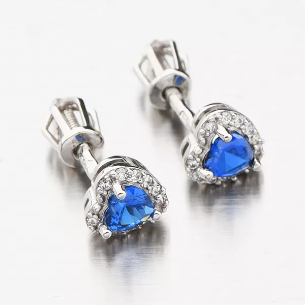 Zlaté náušnice pecky 52GZ-8015BTMB-SR