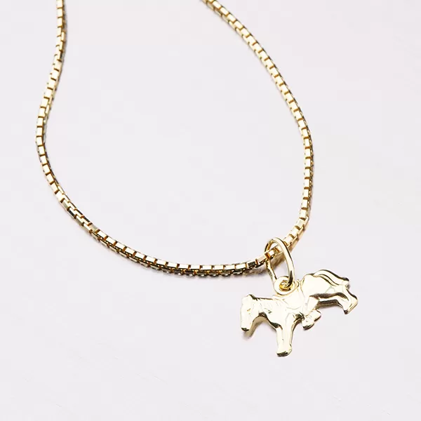 Kůň ze žlutého zlata 322-1097