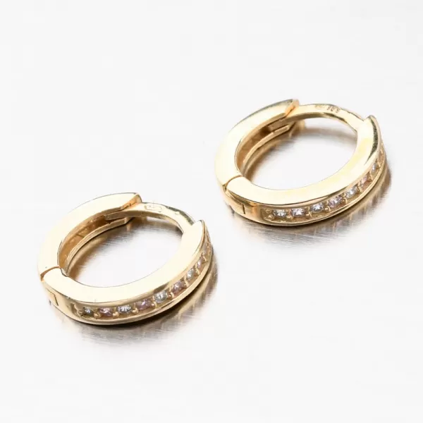 Zlaté kroužky se zirkony 52GZ-3342ZRB