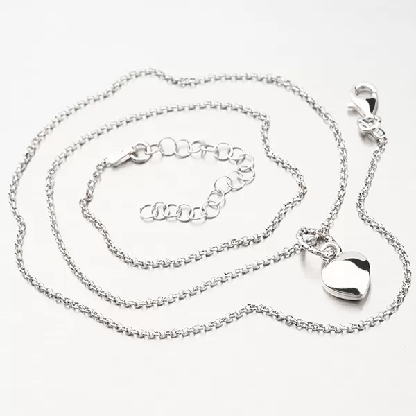 Stříbrný náhrdelník se srdcem N1702384-1264-SLX