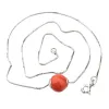 Dámský náhrdelník stříbro 925 korálem N1200021-0851-SLX
