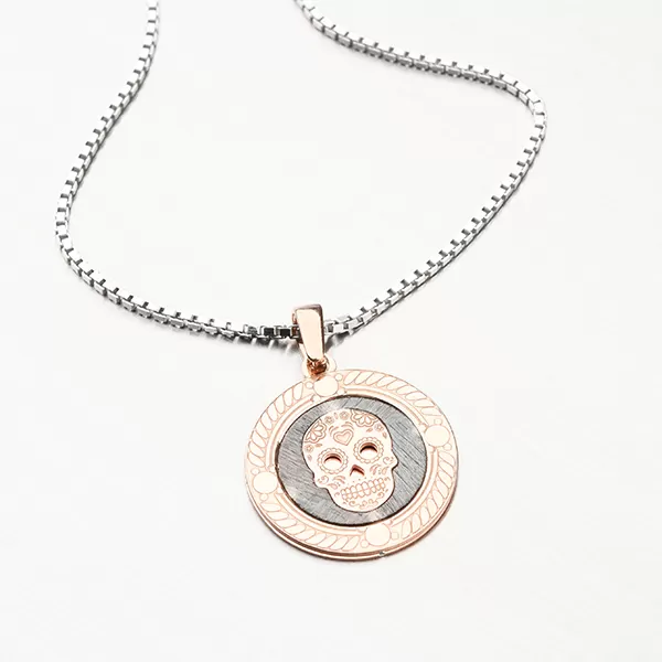 Stříbrný přívěsek s lebkou P1803500-1507-SLX