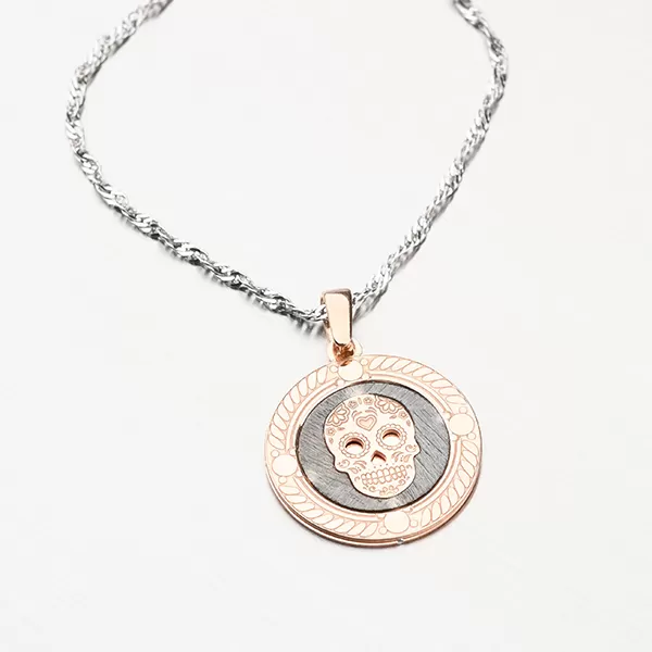 Stříbrný přívěsek s lebkou P1803500-1507-SLX