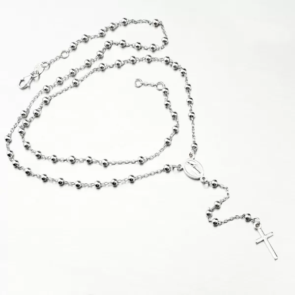 Stříbrný náhrdelník s Madonkou N1803139-0940-SLX