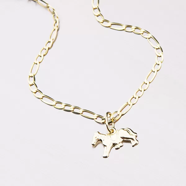 Kůň ze žlutého zlata 322-1097