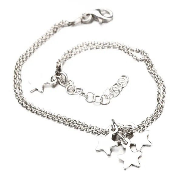 Náramek s hvězdičkami - stříbro 925 B1604178-1264-SLX