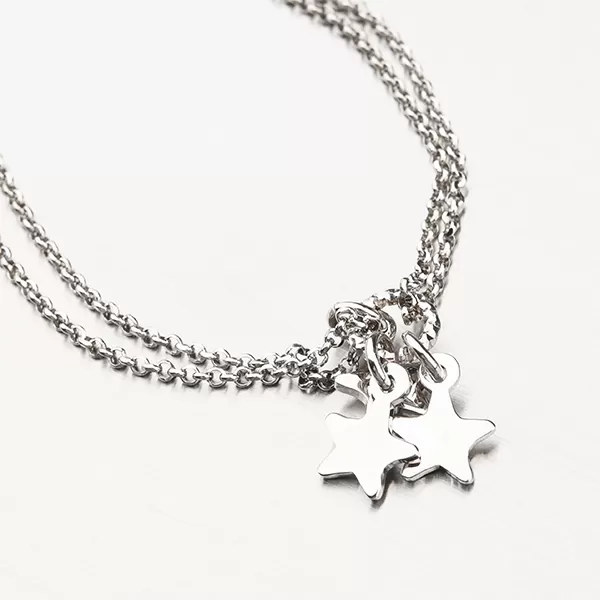 Náramek s hvězdičkami - stříbro 925 B1604178-1264-SLX