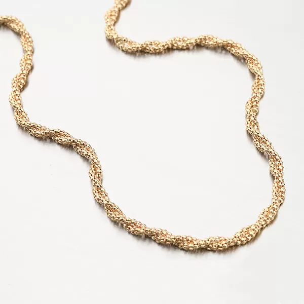 Zlacený stříbrný náhrdelník N1504286-1264-SLX