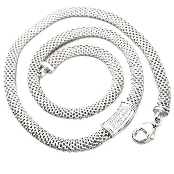 Náhrdelník - stříbro 925 se zirkony N1902537-2196-SLX