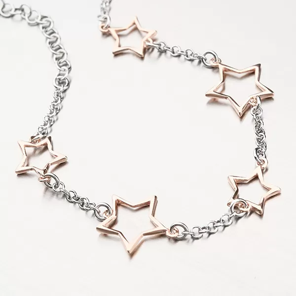 Náramek s hvězdičkami - stříbro 925 B1700644-0331-SLX