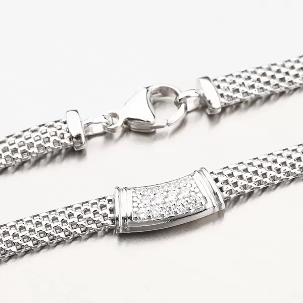 Náhrdelník - stříbro 925 se zirkony N1902537-2196-SLX