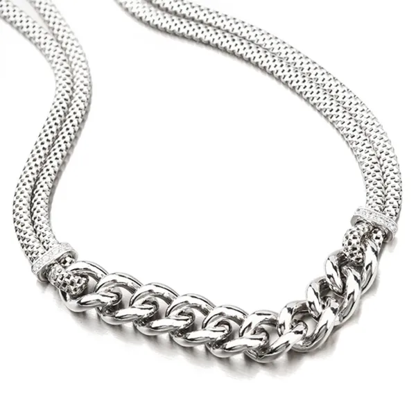 Dámský náhrdelník stříbro 925 N1504323-0940-SLX