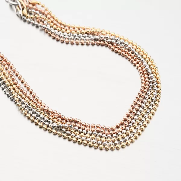 Pozlacený stříbrný náramek B1400780-1264-SLX