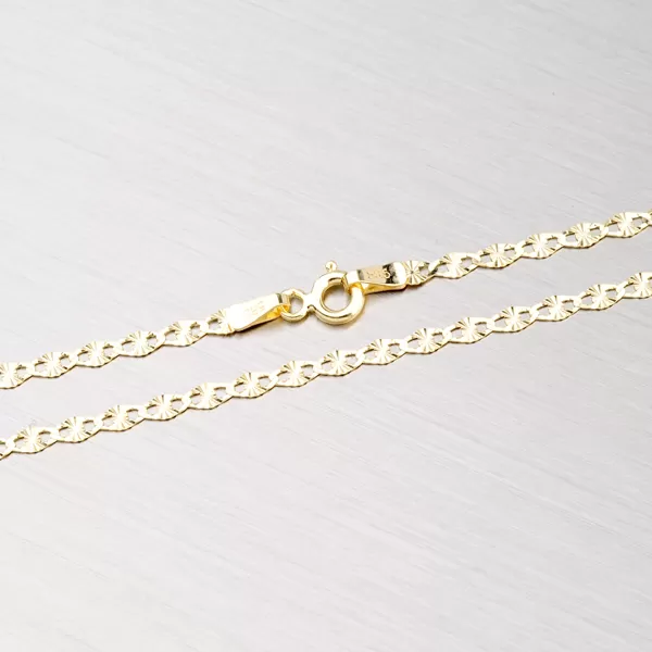 Zlatý náramek s gravírováním 44-1408