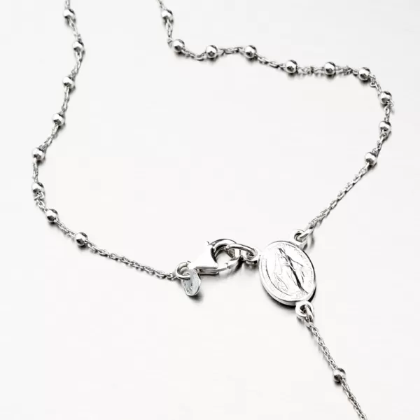 Stříbrný náhrdelník s Madonkou N1601005-1132-SLX