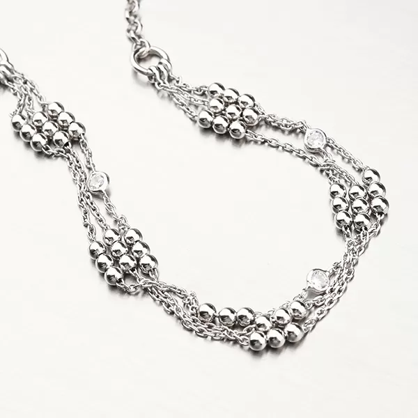 Náramek se zirkony - stříbro 925 B2501155-0398-SLX