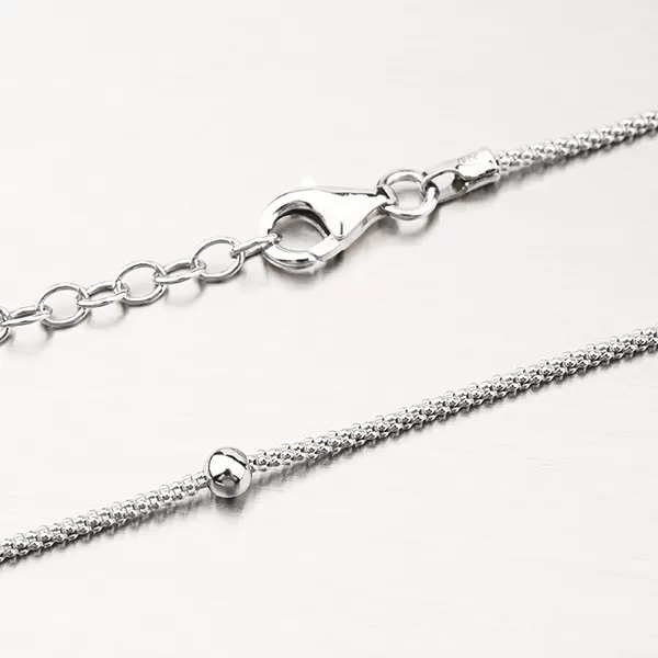 Stříbrný náhrdelník s kuličkami 92003043-76-SLX